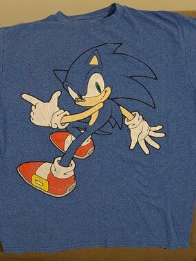 Sonic short sleeve cotton blend boys 10/12